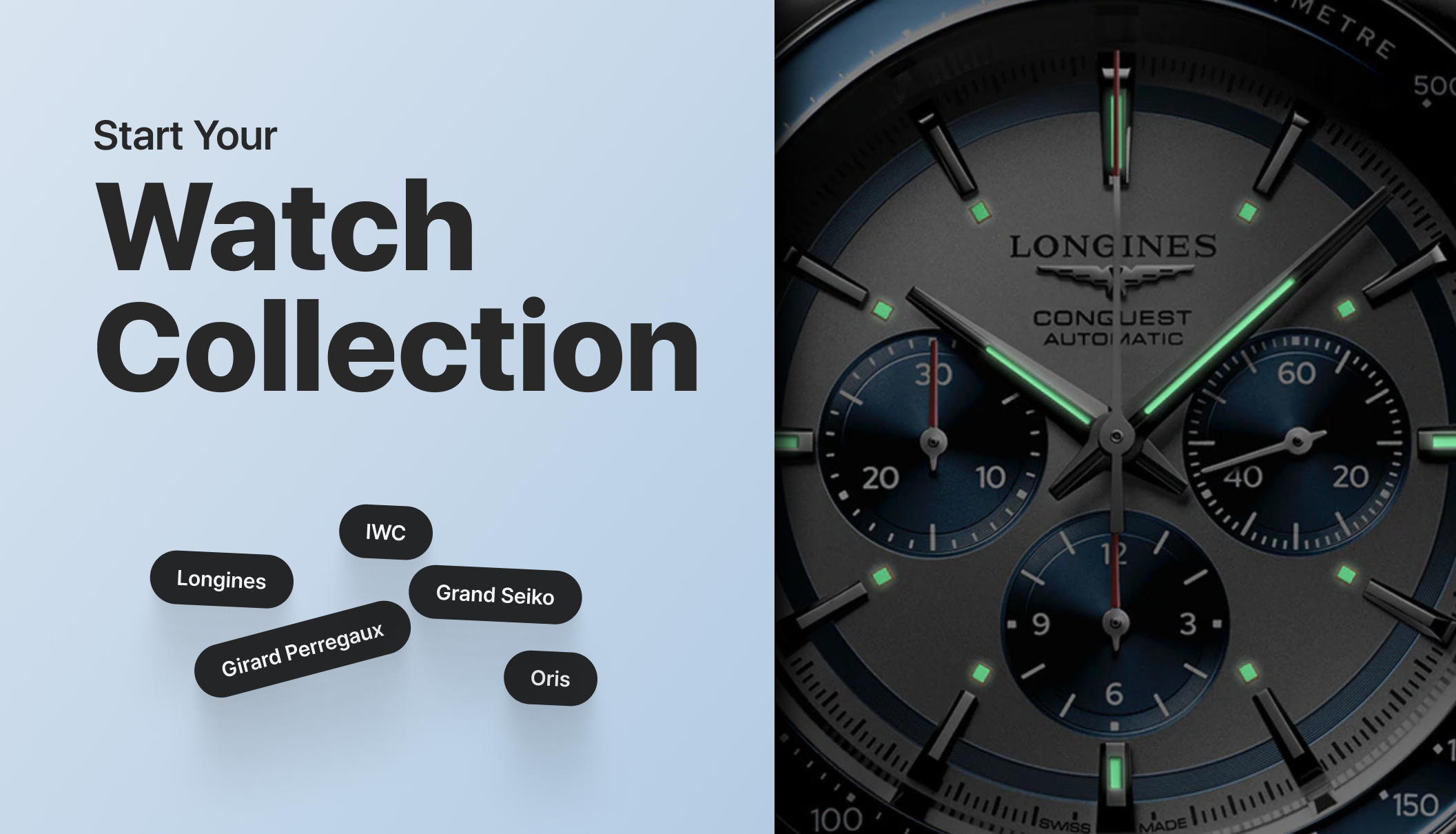 Big 40 – Start Your Watch Collection Journey